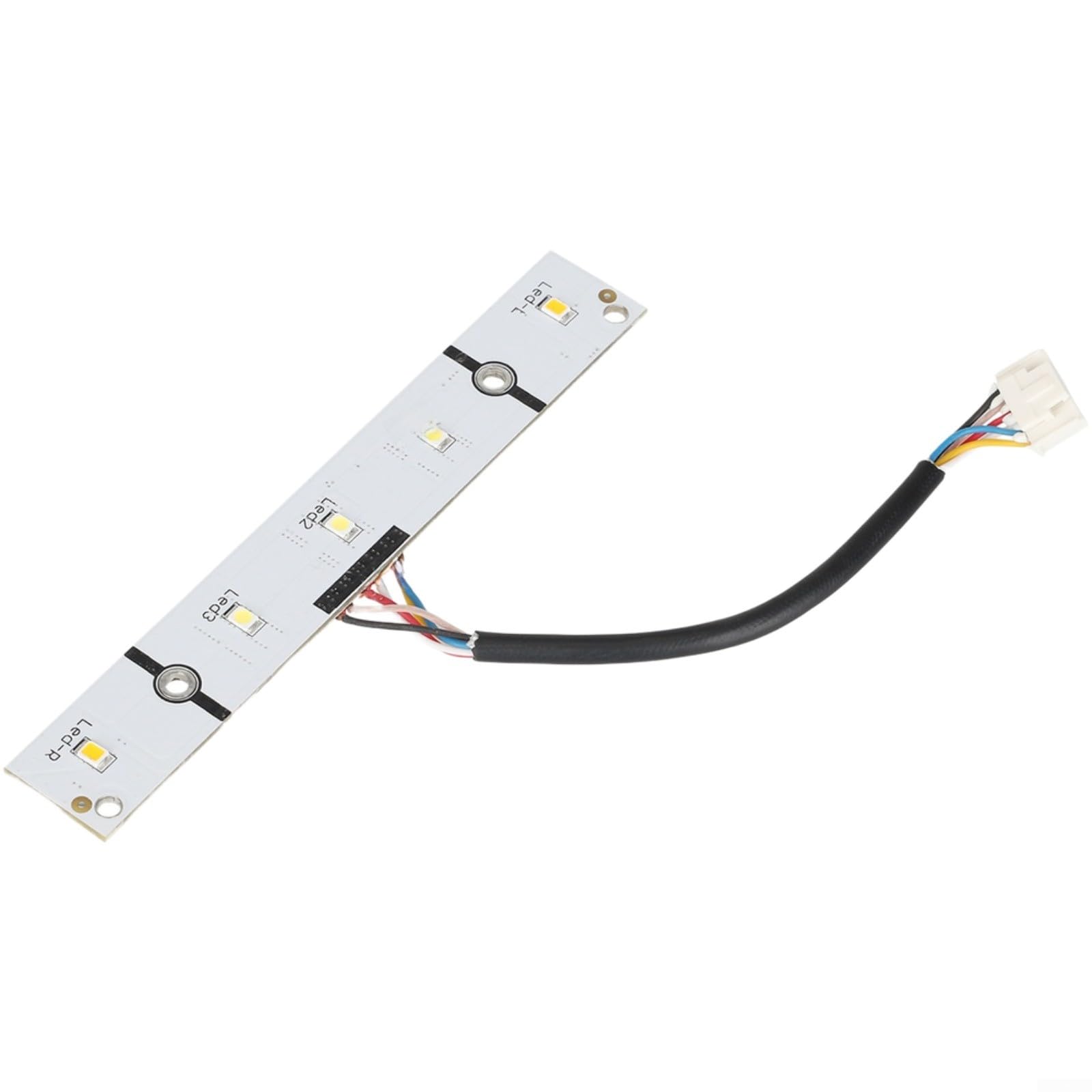 Kivivaka White LED Caution Light for KuKirin G4 Electric Scooter, 5 Pin 6 Pin Headlight, Compact Design(6 Pins)