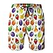 vbndfghjd 112 Boardshorts Pantaloncini da Bagno per Uomo Quick Dry Swim Beach Shorts Frutta Senza Cuciture M