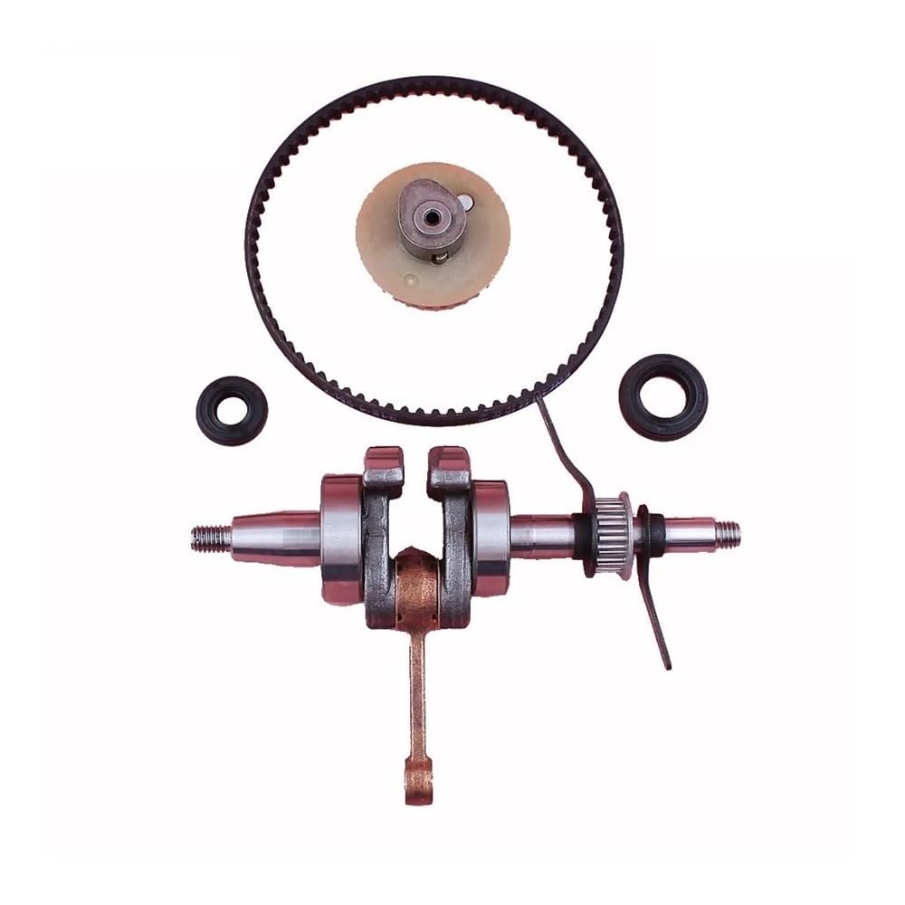 Kit de Correa de distribución de Engranaje de árbol de levas, Brazo de válvula de cigüeñal, Apto for cortacésped Hna GX35 de 4 Tiempos, desbrozadora pequeña 140F(Total Kit)