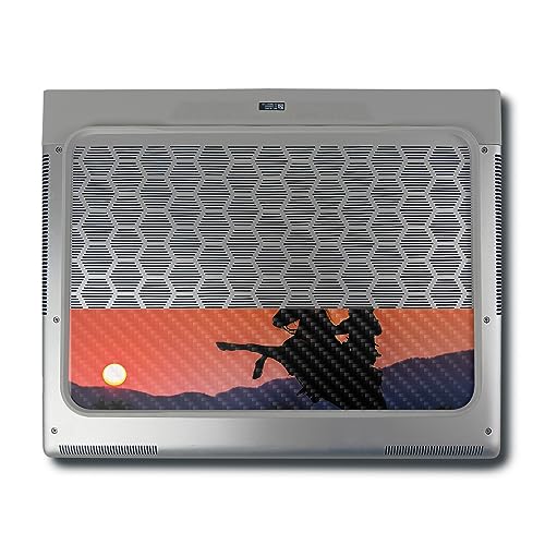 Image of MightySkins Carbon Fiber Skin Compatible With Alienware X16 R1 (2023) Full Wrap Kit - Bronco Sunset | Protective, Durable Textured Carbon Fiber Finish | Easy To Apply & Change Styles | Made in the USA