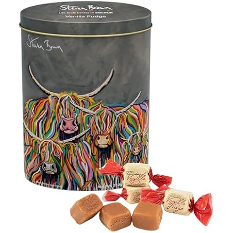 Gardiners of Scotland Vanilla Fudge Tin 250g Cover