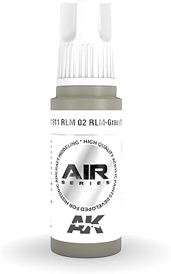 AK Acrylics 3Gen Aircraft AK11811 RLM 02 RLM-Grau (1938) (17ml)