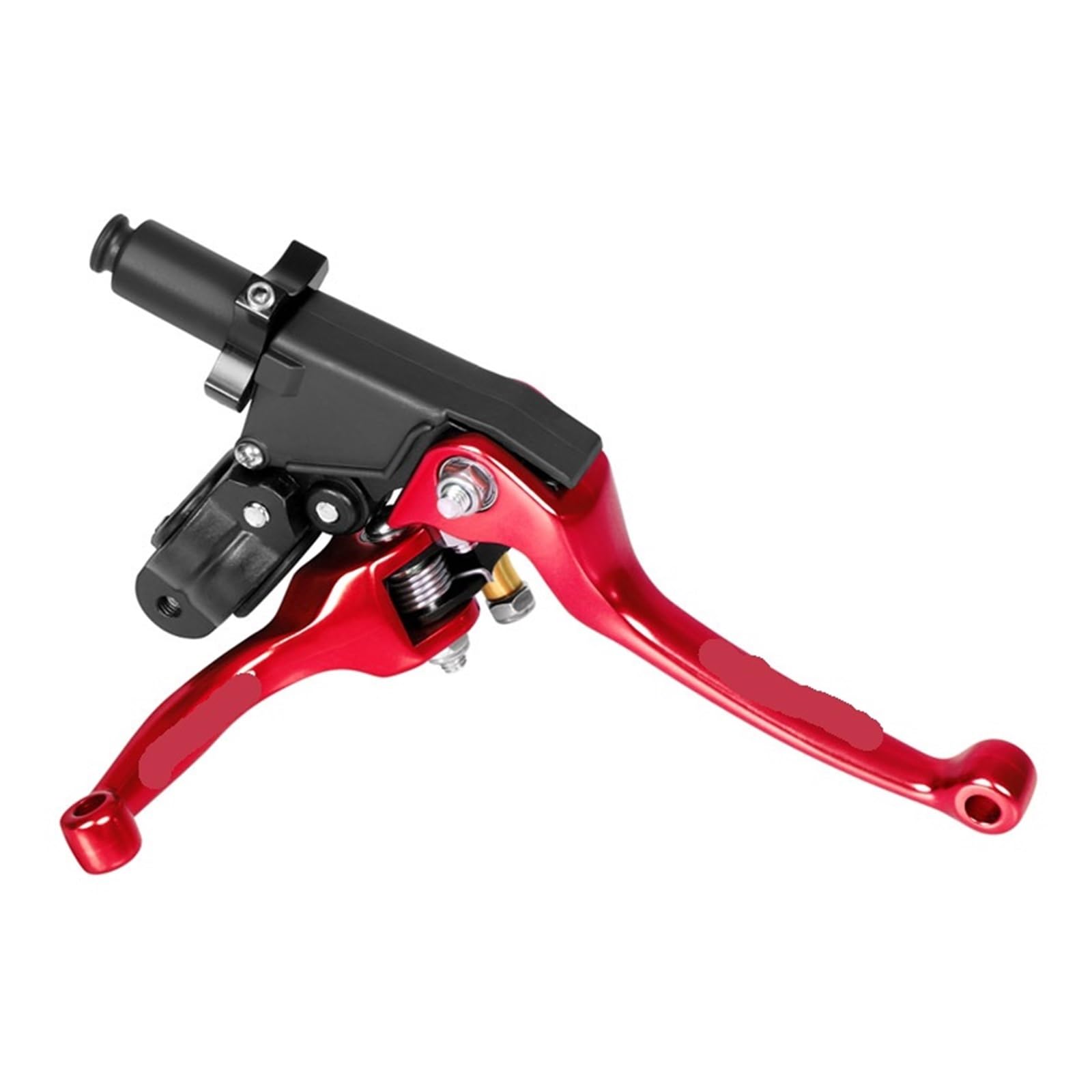 Hsyduhae Red Motorbike Brake Levers Fit For Kawasaki For Yamaha Xr50 Pit Dirt Bike Atv Quad Cnc Clutch Asv Folding Brake Lever Set(Red)