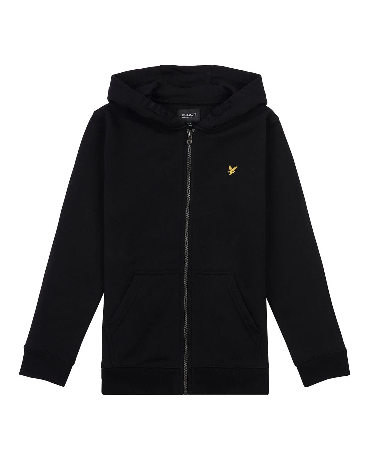 Lyle And Scott Boys Logo Fleece Hoodie Juniors - Black - 12-13 Years