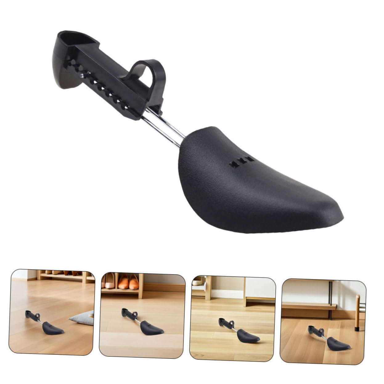 OUNONA Hormas para Zapatos Ajustables de Plástico Resistente para Hombre Soporte para Forma y Evitar Arrugas Zapatillas y Calzado Deportivo