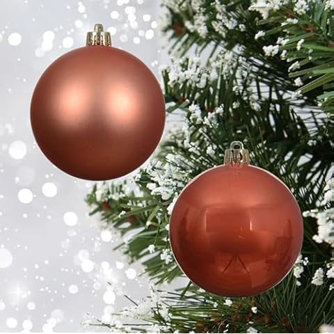 Spiced Pumpkin Orange Christmas Baubles Set Cover