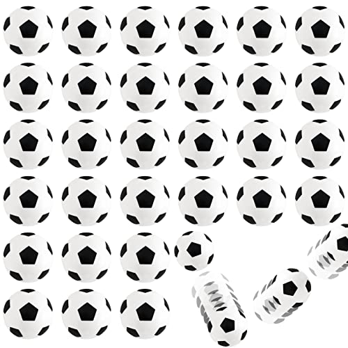 Xeehwb 30pcs Bouncy Balls,Soccer Bouncing Balls,High Bouncing Rubber Soccer Ball for Stress...