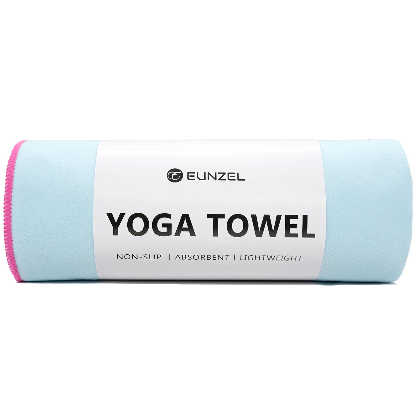 Eunzel Hot Yoga Towel Non-Slip Yoga Mat Towel Ultra-Absorbent Microfiber Towel for Hot Yoga, Pilates，Bikram and Workout 26.5"x 72"