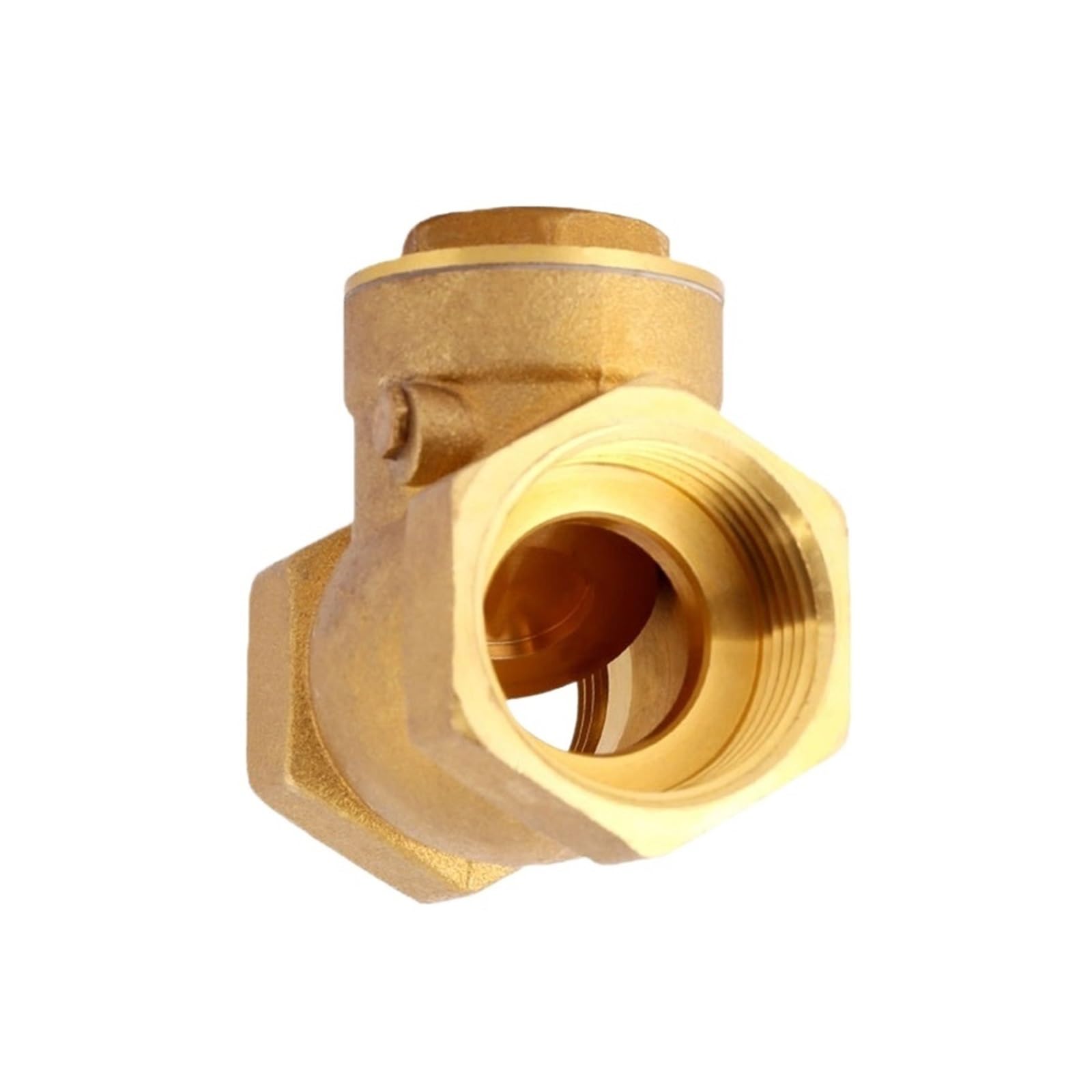 Valvola di ritegno in Ottone con Filettatura Femmina 1/2" 3/4" 1" Valvola di Non Ritorno unidirezionale 1-1/4" 1-1/2" 2"(1")