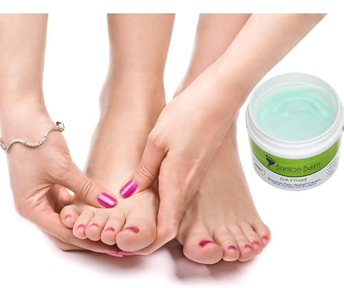Bunion Balm Cream for Aching Bunions. Hallux Valgus Cream with Arnica Montana & Menthol Salve for Aches, Massage Lotion Crème for Throbbing Feet (Step 1 of a 2 Step Formulation) - Thumbnail 5