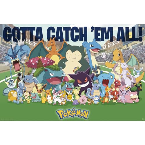 GB eye - POKEMON Poster Maxi Favoris de tous les temps (91,5 x 61 cm)