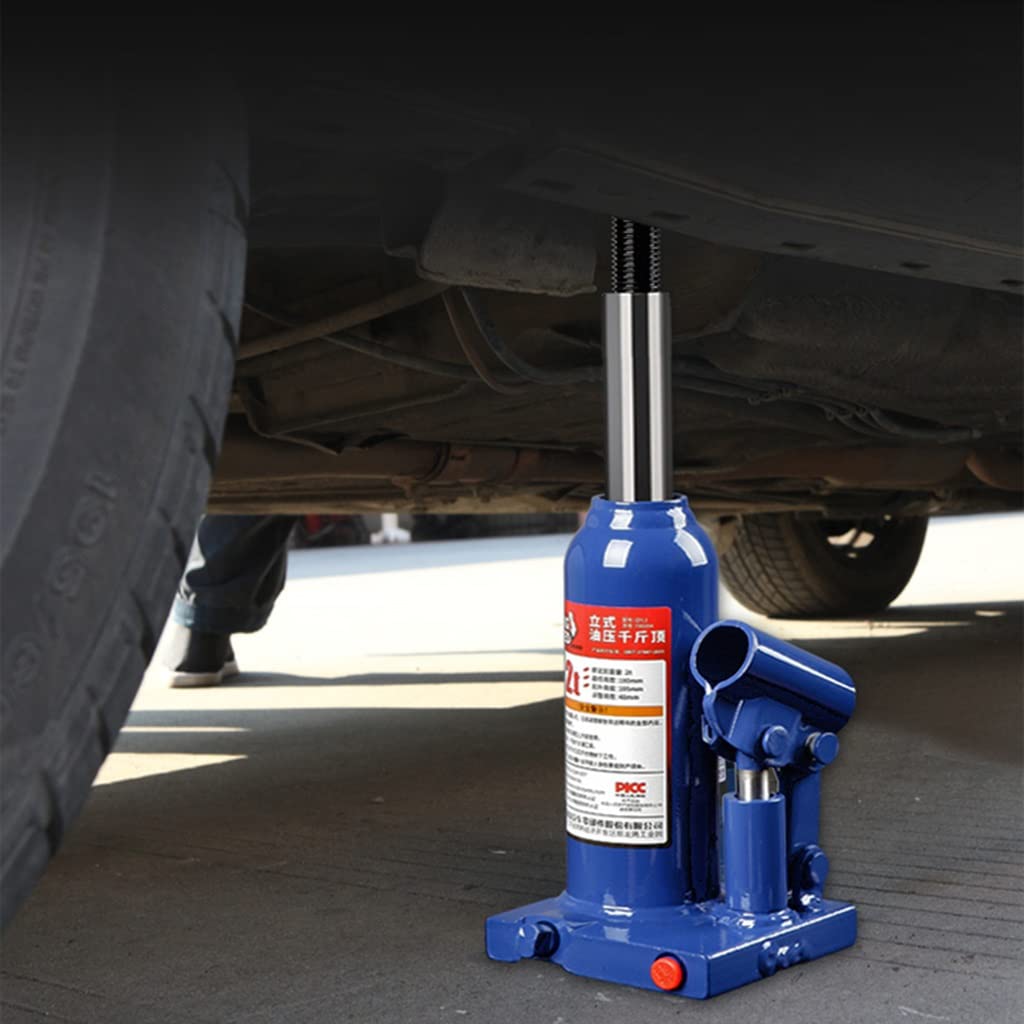 Gato hidráulico de Botella 2T 3T 5T 8T, Gato de Sello Vertical portátil, Herramienta de Gato de Carretilla de Acero con Gato hidráulico para automóvil/Furgoneta/Barco/camión (Size : 8t) ()