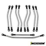 Vanquish Incision Wraith 1/4 Stainless Steel 10pc Link Kit Axial IRC00040