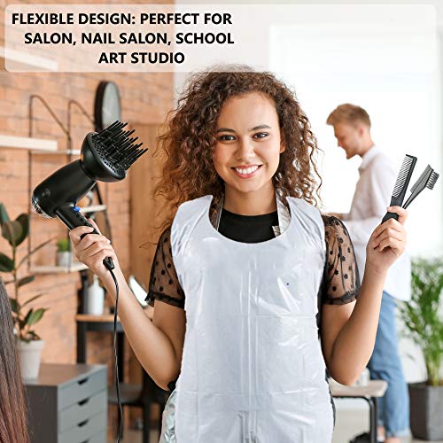 image for Livtek Disposable Plastic Aprons 1000 Count Poly Apron - 28 X 46 inche