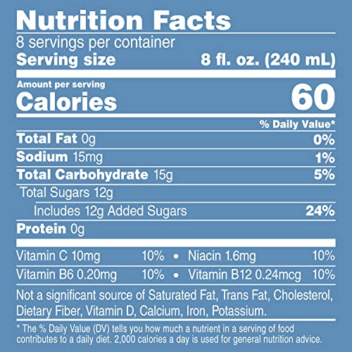 Image of V8 Splash Fruit Medley Flavored Juice Beverage, 64 fl oz Bottle (Pack of 2)