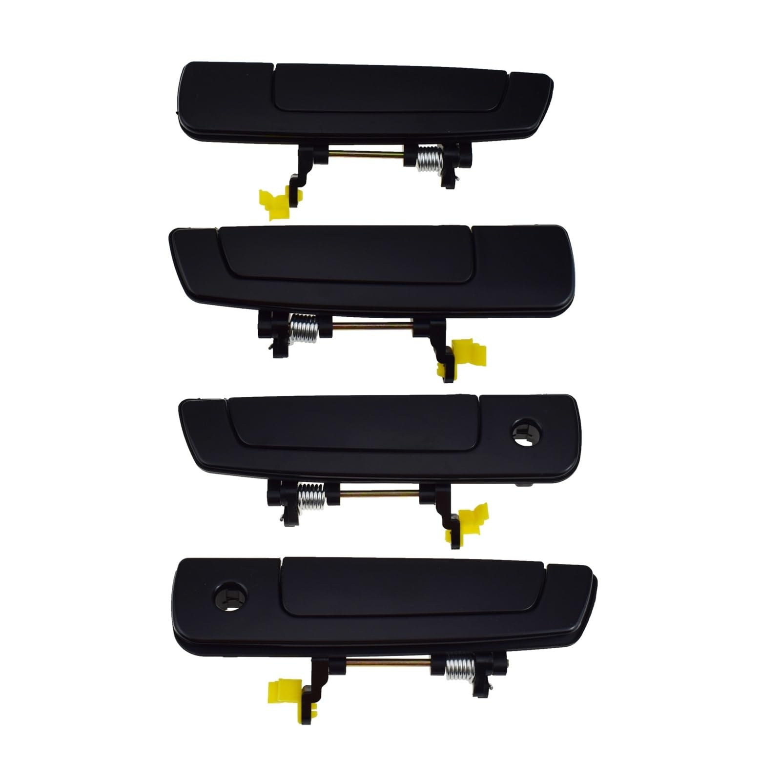 Aphkqost Car Door Handle Outer for Chrysler for Sebring 2001 2002 2003 2004 2005 Car Outside Door Handle Black MR271867 MR271868 MR271871 MR271872(4Pcs)