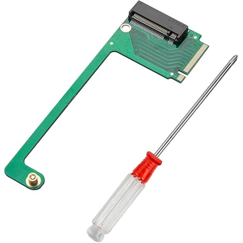 JOYJOM 2230 to 2280 Adapter for ROG Ally SSD - 90 Degree NVME M-Key 5Pin M.2 PCIe 4.0 With Screwdriver