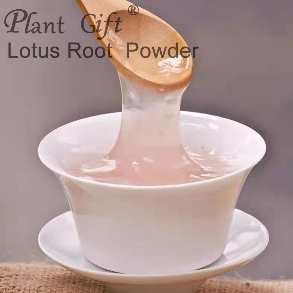 100% Natural Pure Lotus Root Powder 100g/3.52oz 莲藕粉 Für Smoothies, Shakes, Backen, Getränke,| Ohne Konservierungsstoffe, gefriergetrocknet, ohne Zuckerzusatz