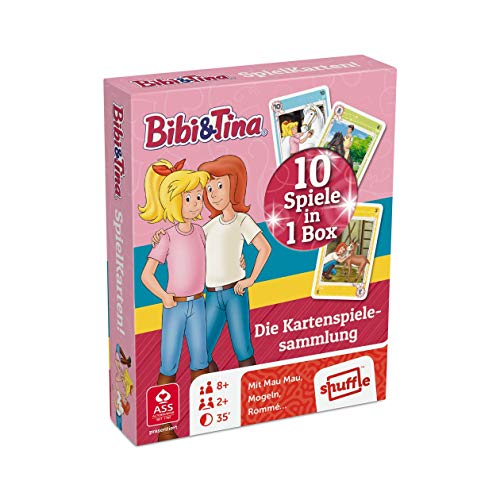 Preisvergleich Produktbild ASS Altenburger 22577507 - Bibi und Tina SpielKarten! - Die Kartenspielesammlung mit 10 Spielen in 1 Box
