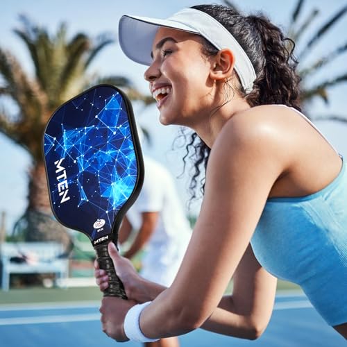 Image of MTEN Pickleball Paddles Set of 2 /4 /1, USAPA Approved Fiberglass Rackets