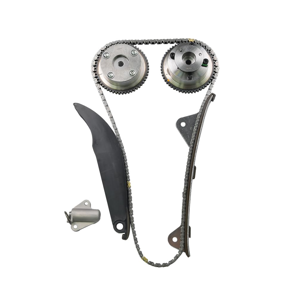 REVO Timing Chain Kit Cam Phaser VVT Gears Replacement for 11-16 Kia Soul Hyundai Elantra 1.8 2.0