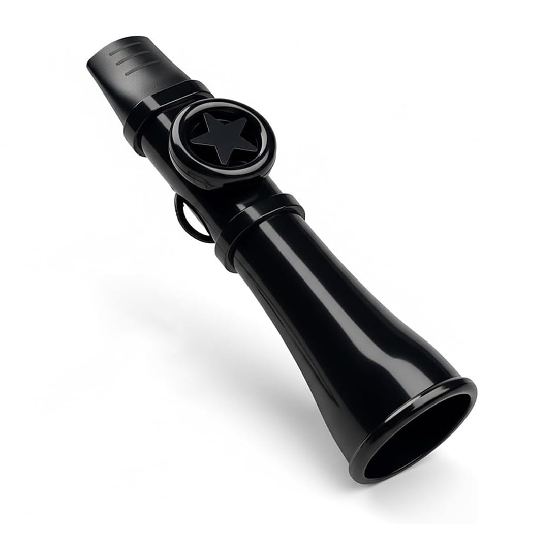 Kazoo czarny, bez konieczności wymiany membrany, tworzywo ABS, kazoo, instrument muzyczny