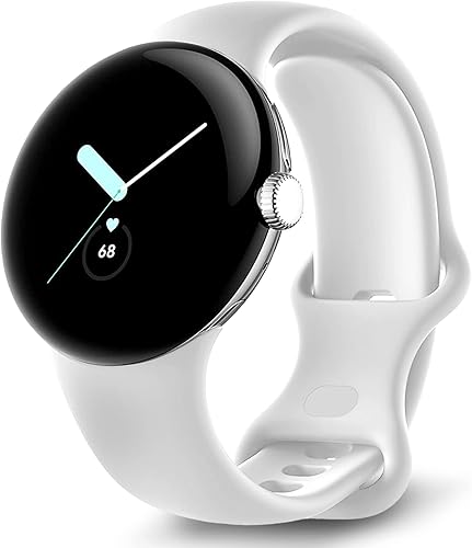 kytuwy Compatible con correas de reloj de Google Pixel correa deportiva de silicona suave hebilla de metal para correa de reloj de Google Watch