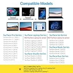 Stylus Pen for Microsoft Surface,JvKzaen Slim Pen for Surface with 4096 Pressure,66H Long Battery,40min Fast Charging Pen for Surface Pro12/11/10/X/9/8/7/6/5/4,Surface Go 3/2/1,Book 3/2/1,Laptop1-5 - Image 2