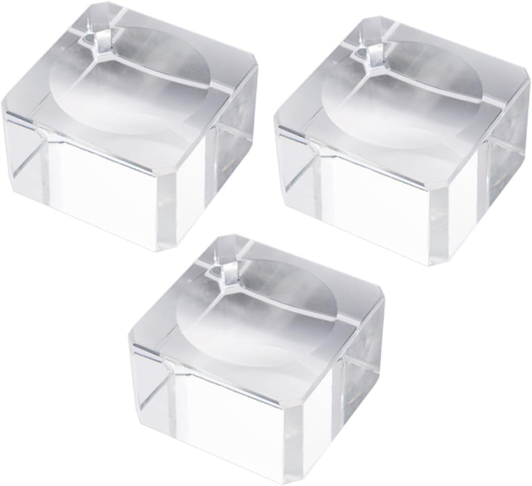 3pcs Ball Base Stand Crystal Ball Holder Sturdy and Elegant Rack for Display Suitable for Round Items