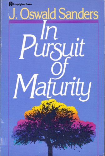In Pursuit of Maturity 0310325110 Book Cover