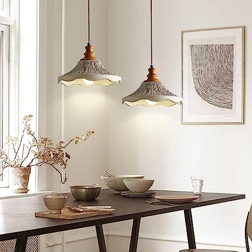 Lumière suspendue industrielle en béton pour cuisine et salon - 3