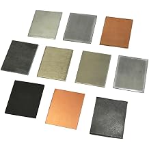 High-Purity Electrolytic Anode Plates for Hull-Cell Electroplating - Nickel, Tin, Graphite & SUS,1pcs60 * 70 * 3mm Phosphorus-Copper