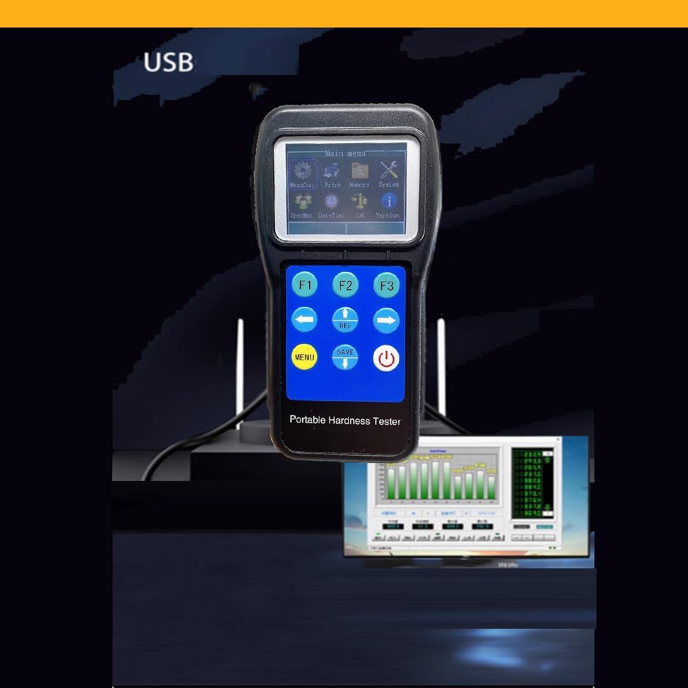 Leeb Hardness Meter Durometer for Measuring Small Light Thin Parts and Surface Hardened Layers