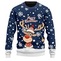 Festive Design: Classic Christmas-Themed Jumper Featuring Novelty Santa Design, Perfect For Spreading Holiday Cheer During The Festive Season Versatile Sizing: Available In A Comprehensive Range Of Sizes From S To 5Xl, Ensuring A Comfortable Fit For ...