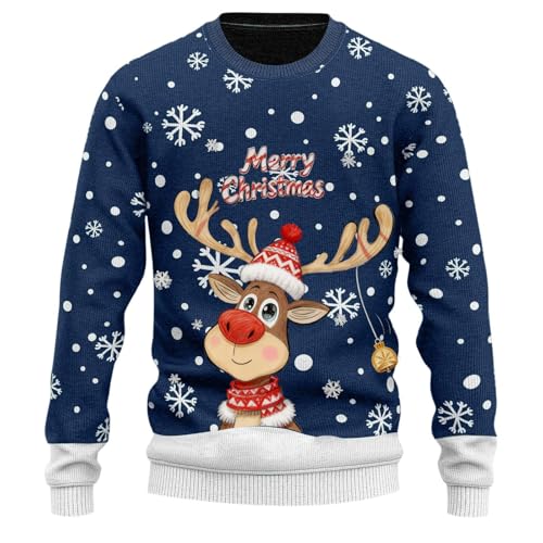 Weihnachtspullover Damen,Weihnachtspullover Herren,Weihnachtspulli...
