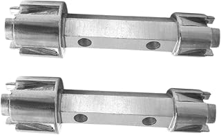 2Pcs Tub Drain Remover Wrench Durable Plumbing Tool for Easy Bathtub and Sink Drain Removal Compact and Lightweight Design for Convenient Storage