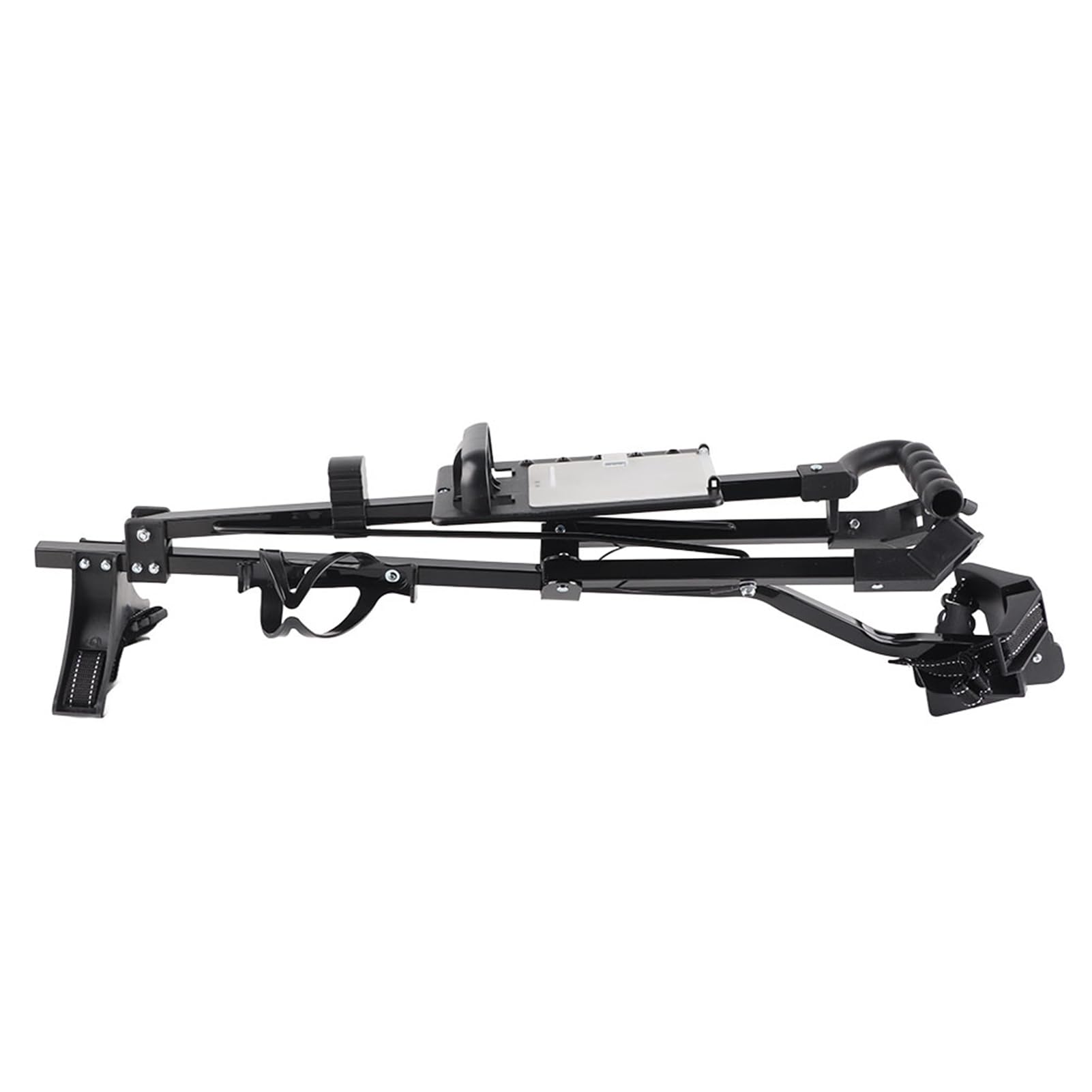 RiToEasysports Carro de Golf Carro de Empuje y tracción Plegable Negro de 2 Ruedas con multifunción para Campo de Golf