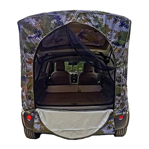 Tienda De Campaña para Maletero De Coche, SUV para Exteriores, Maletero Trasero para Coche, Tienda De Techo para Coche, Autoconducción, Camping, Parasol Portátil Duradero A Prueba,Multi Colored,S