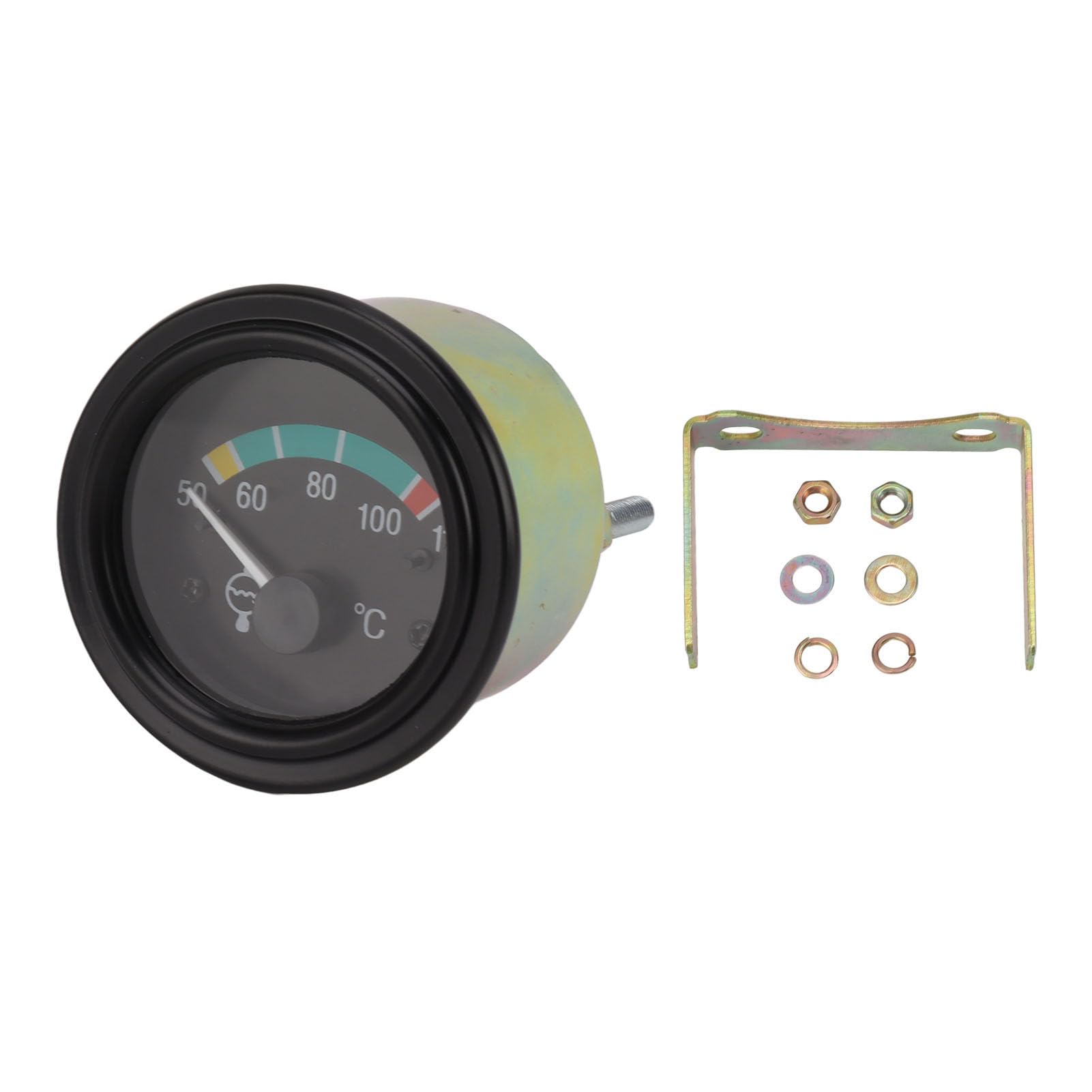 Acouto Medidor de Temperatura del Automóvil Medidor de Temperatura del Motor de 12 V para Automóviles de Pasajeros Camiones Vehículos Agrícolas Tractores La Combustión de Vehículos para La Es de 12