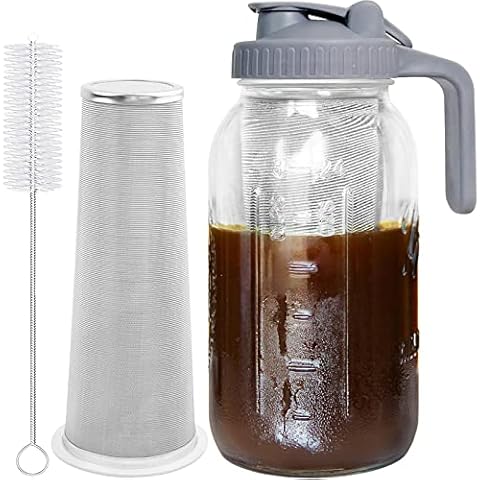 64oz Glass Pitcher for Cold Brew Cover