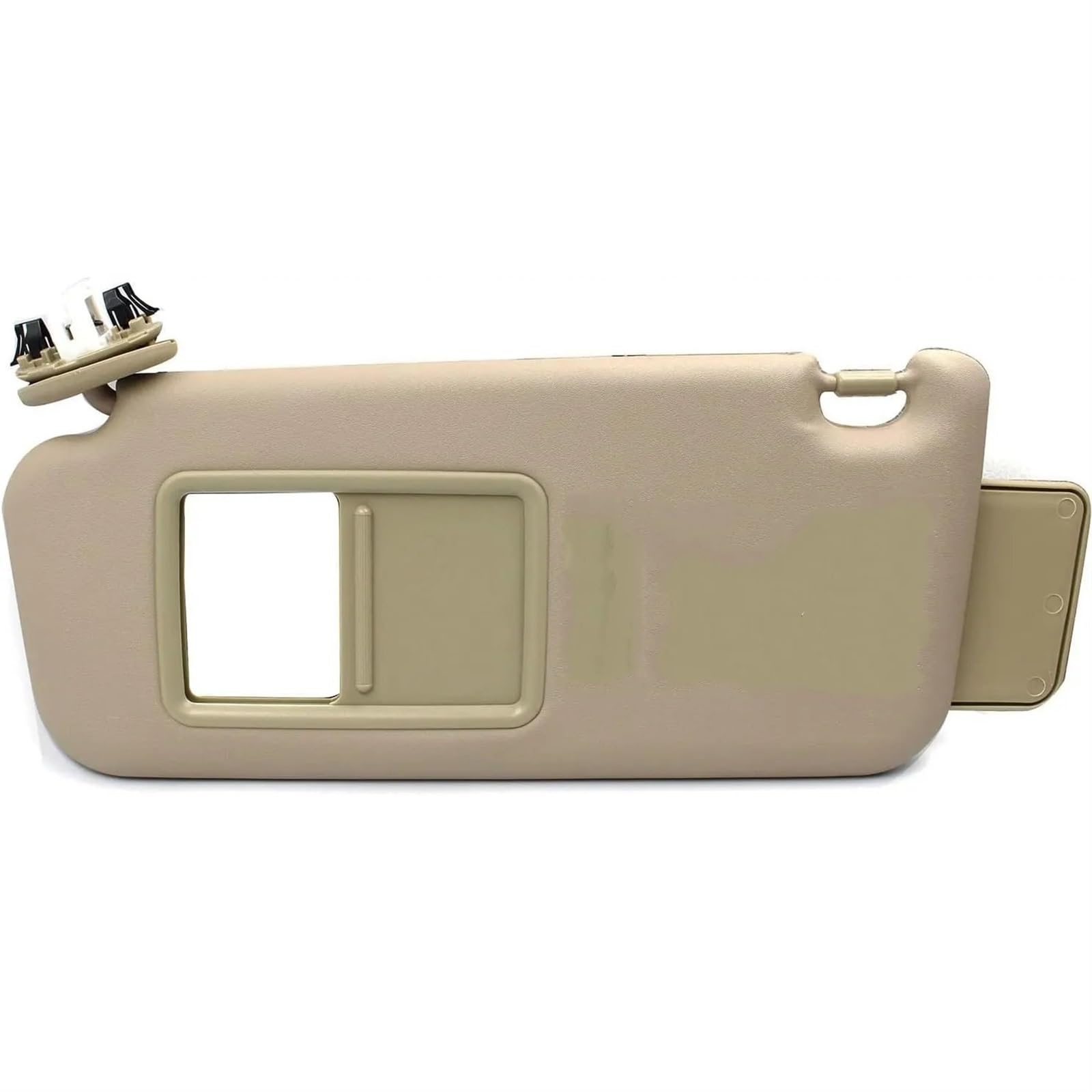 Auto Brillenhalterung Daochen Fahrer Vorne Links/Rechts Streifen Linie Seite Sonnenblende Auto Teile 74320-42501-A1 Fit Für Toyota Für RAV4 2006-2013 Auto Sonnenschutz(Beige,Links)