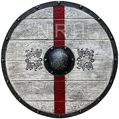 Nautical Replica Hub Escudo medieval de Larp Shie...