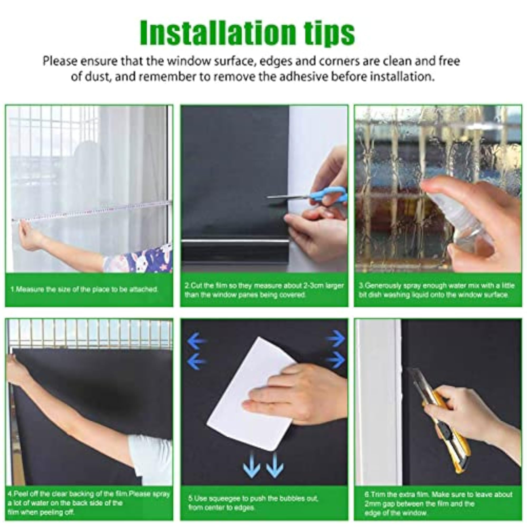 Block Strong Light Mirror Effect Window Film