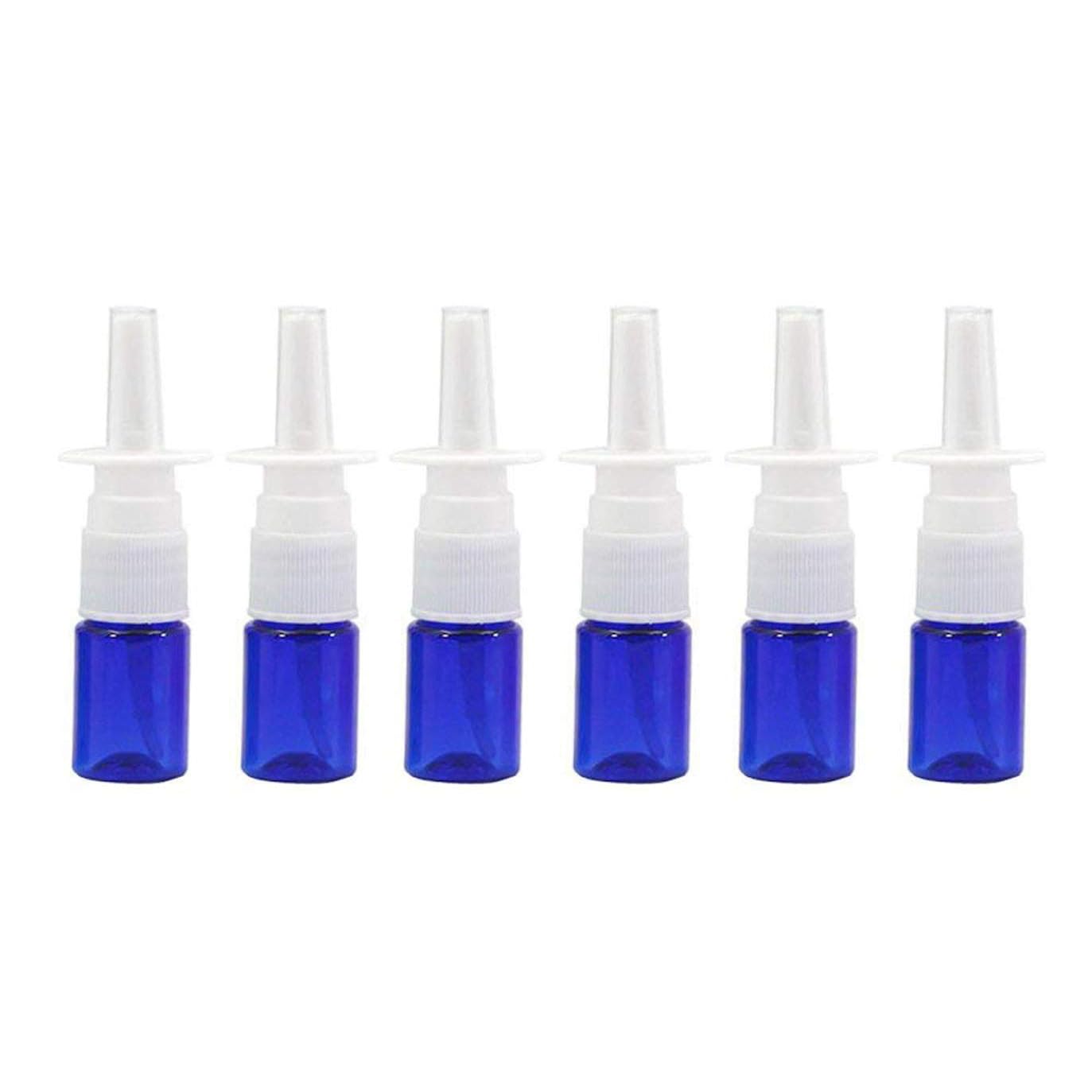 Lot de 10 flacons vaporisateurs nasaux vides de 5 ml - Rechargables, portables et hydratants - Parfaits pour soulager les allergies et les huiles