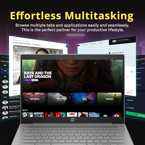 HP Chromebook 14 pulgadas Celeron N4500 4GB RAM 64GB eMMC miniatura 5