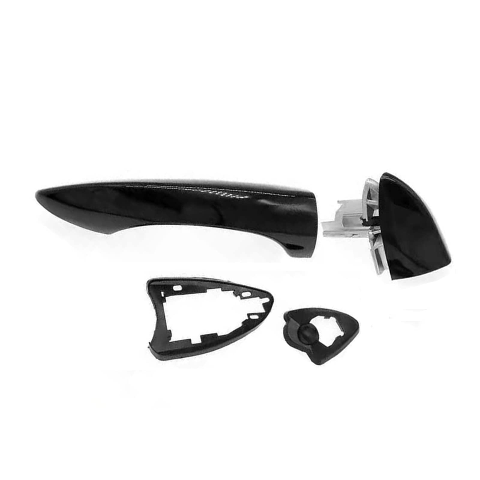 LSDSAAZA Sliding Exterior Handle for BMW X5 E53 2000-2006 RHD Car Exterior Door Handles Outside Handle 51218243618 51218257738(RHD Rear Right)