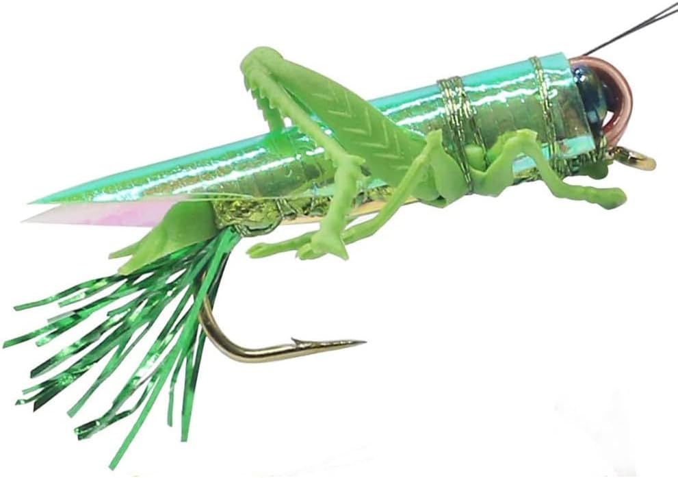 Miniatura 4 de KTGCOZS Paquete de 3 señuelos de pesca con mosca, anzuelo de cebo para moscas ninfa, trucha, pesca con mosca, señuelo de cebo de pesca artificial