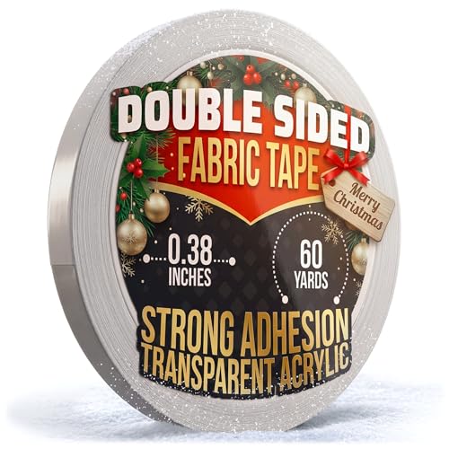 Oskal Hem Tape No Sew No Iron – 0.4 in x 60 Yd...