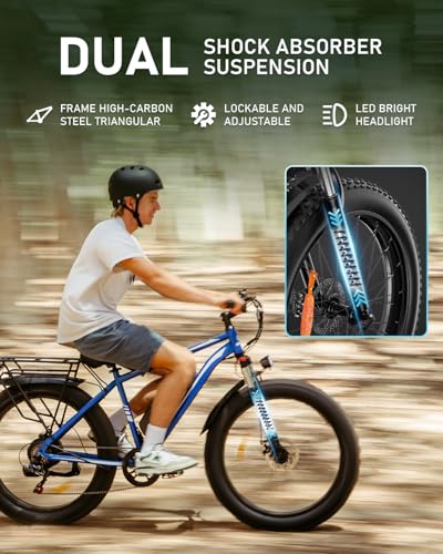 Amyet Eb26 Electric Bike For Adults Peak 1500W Electric Bicycle 48V 15Ah thumb #3