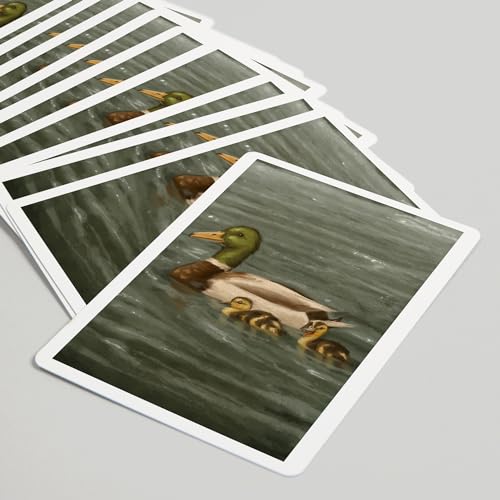 Baraja de Póker 52 cartas adultos Mallard Ducks miniatura 5
